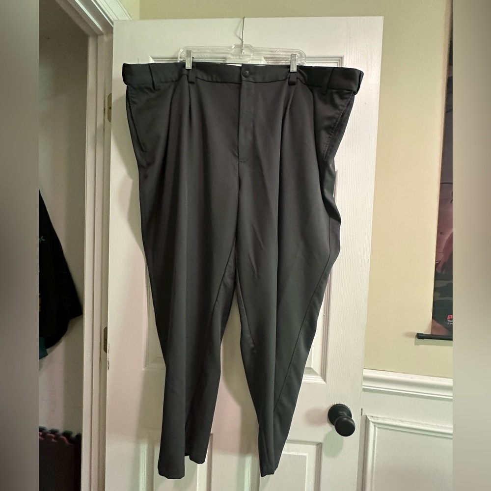 56W/30L Oak Hill Gray Dress Pants